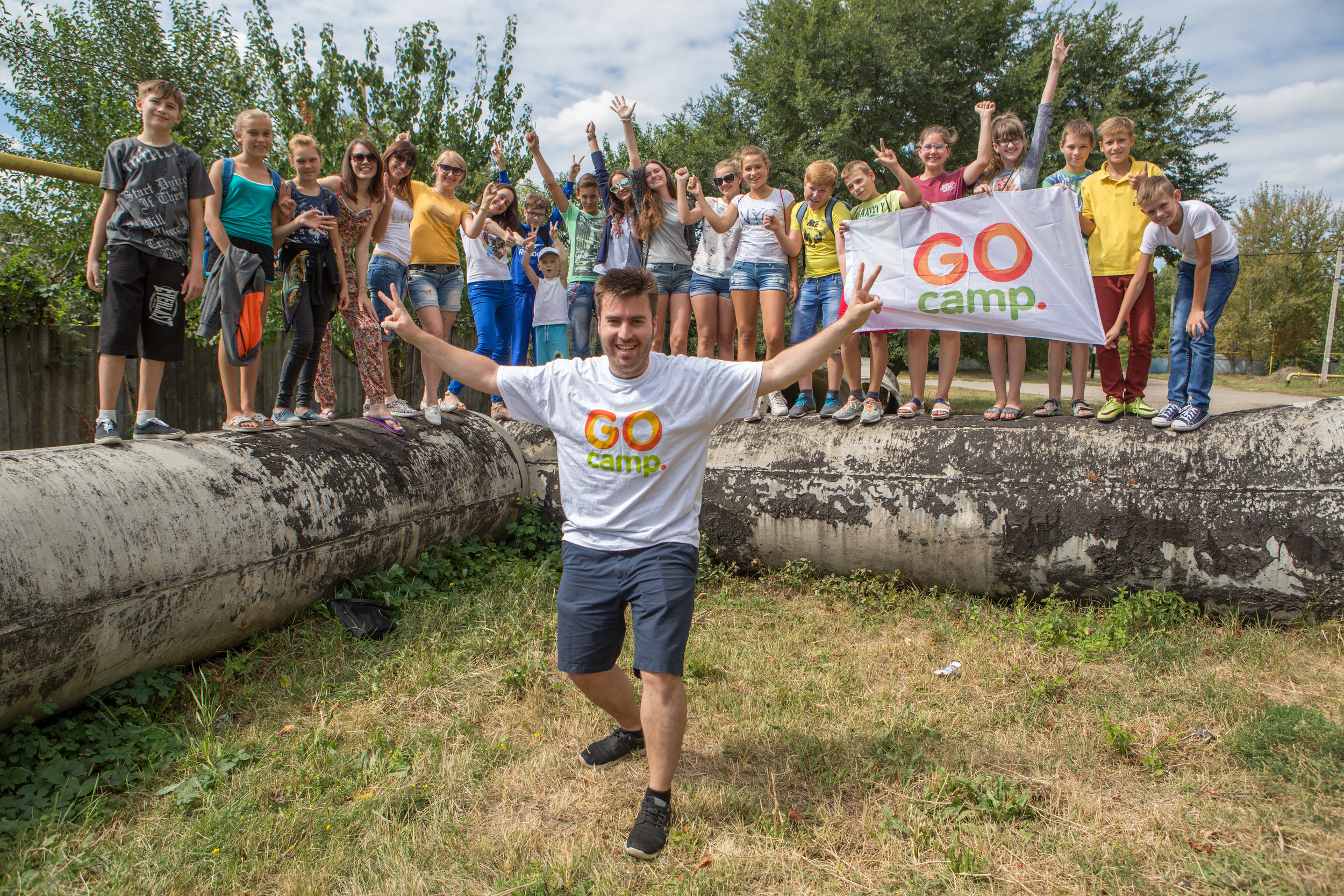 GO camp in Ukraine