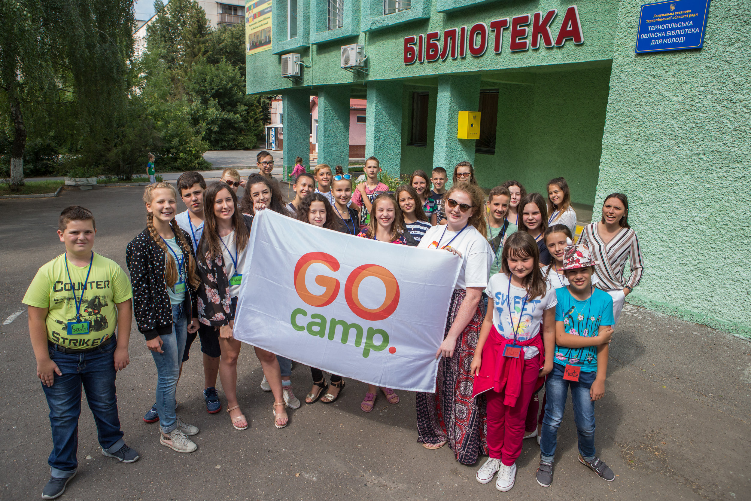 Children &amp; GO camp in Ukraine