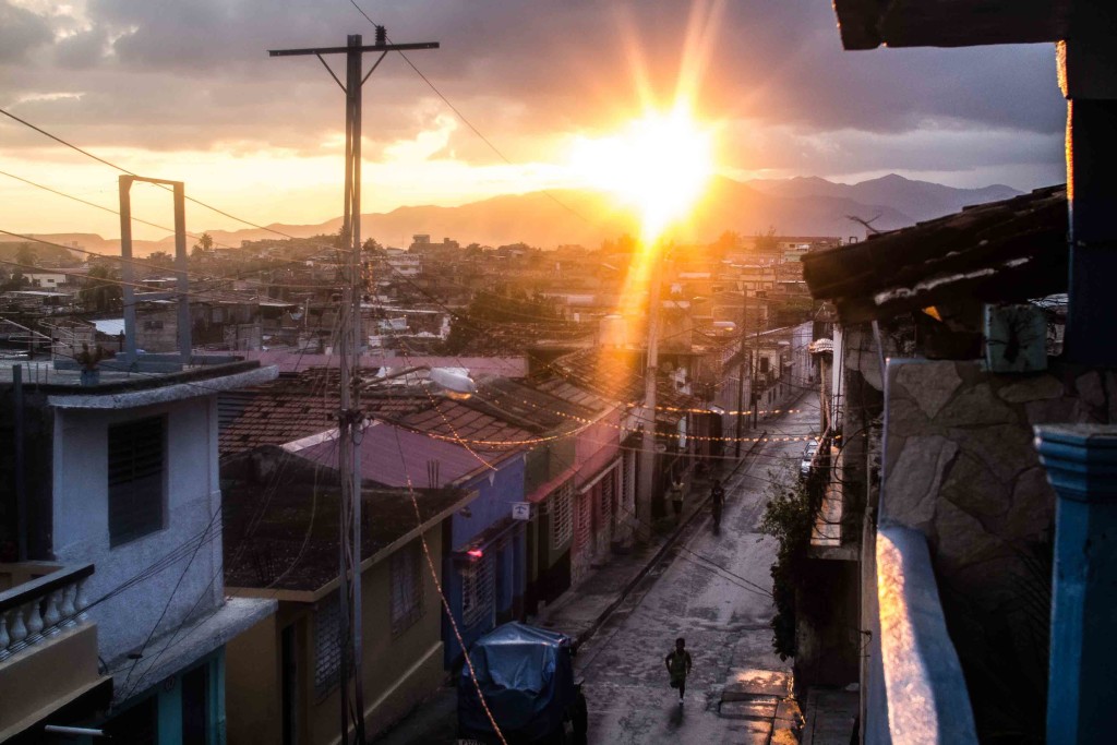 Sunlight and the city in Cuba