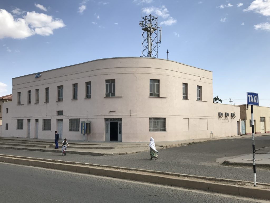 Stylish building in Asmara