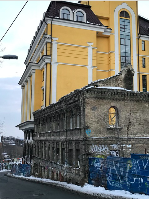 Beautiful building in Kyiv, Ukraine