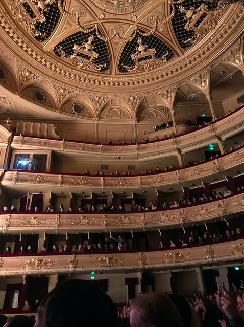 Inside of the Opera House in Kyiv, Ukraine