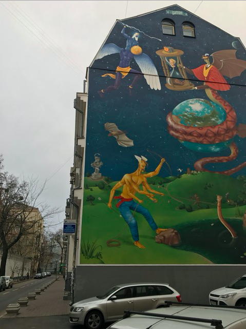 Another breathtaking mural in Kyiv, Ukraine